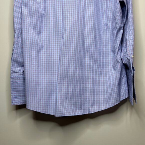 Jos. A. Bank Executive Collection Button Down Shirt Size 15.5 x 33 Tailored Fit - Picture 8 of 8